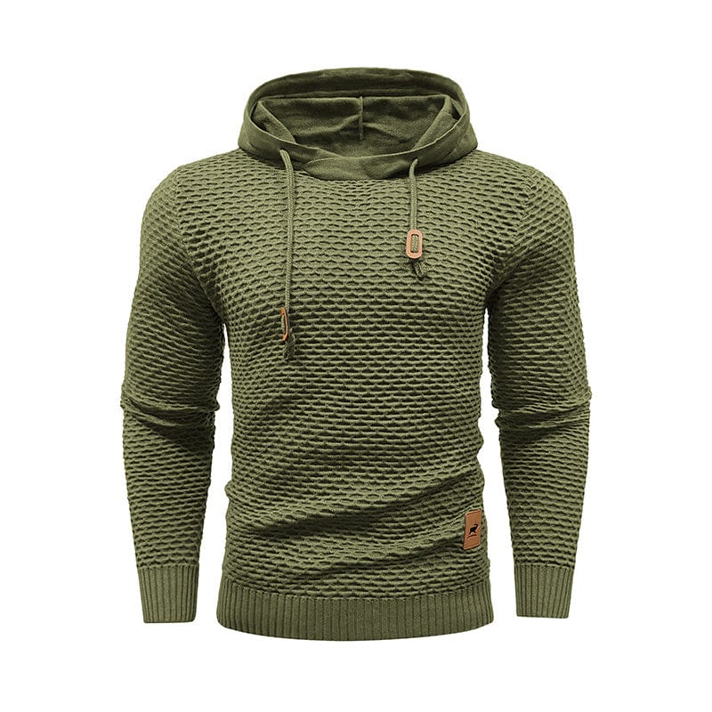 InnateFit 4 Army Green / USA M Hot Selling New Style 3D Pattern Outdoor Sports Men Solid Color Casual Hoodies CJNSWTWY06355-Army Green-USA M