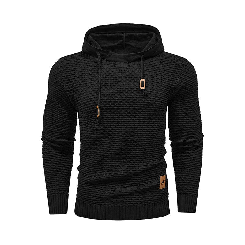 InnateFit 4 Black / USA 3XL Hot Selling New Style 3D Pattern Outdoor Sports Men Solid Color Casual Hoodies CJNSWTWY06355-Black-USA 3XL