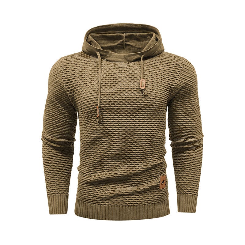 InnateFit 4 Tan / USA L Hot Selling New Style 3D Pattern Outdoor Sports Men Solid Color Casual Hoodies CJNSWTWY06355-Tan-USA L