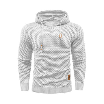 InnateFit 4 White / USA S Hot Selling New Style 3D Pattern Outdoor Sports Men Solid Color Casual Hoodies CJNSWTWY06355-White-USA S