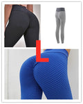 InnateFit FITNESS 3Colors set / L Plaid Leggings Fitness Yoga Pants Women's Seamless CJNSXZDD00486-3Colors set-L