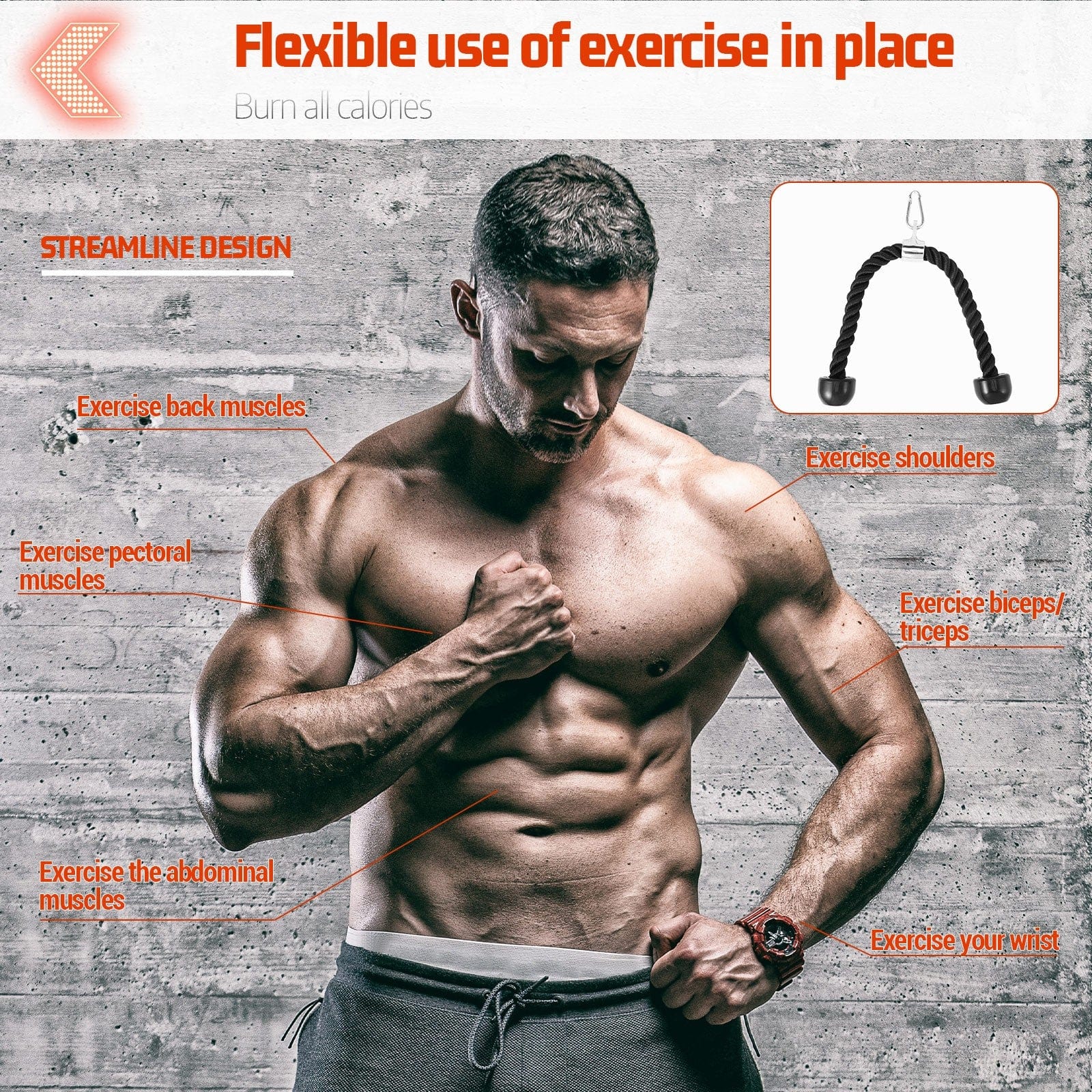 InnateFit FITNESS Black Fitness Equipment Connection Buckle CJYDQTJM03391-Black