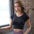 InnateFit FITNESS Black / S Stretch Thin Hollow Yoga Clothes Fitness Clothes Women CJWY112895301AZ