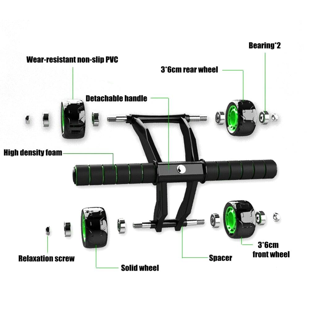 InnateFit FITNESS Black Women Fitness roller CJYDQTJM00522-Black