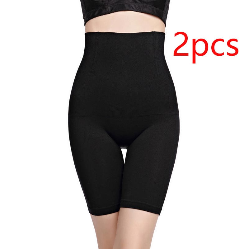InnateFit FITNESS BlackX2 / M L Waist Trainer Women Shapewear Tummy Control CJNSXZJS00401-BlackX2-M L