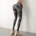 InnateFit FITNESS Gray / S Tie Dye Leggings Women Fitness Yoga Pants CJDD1671472-Gray-S
