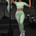 InnateFit FITNESS Green / C / S Seamless Yoga Sport Set Fitness Women Running CJNS100124734HS