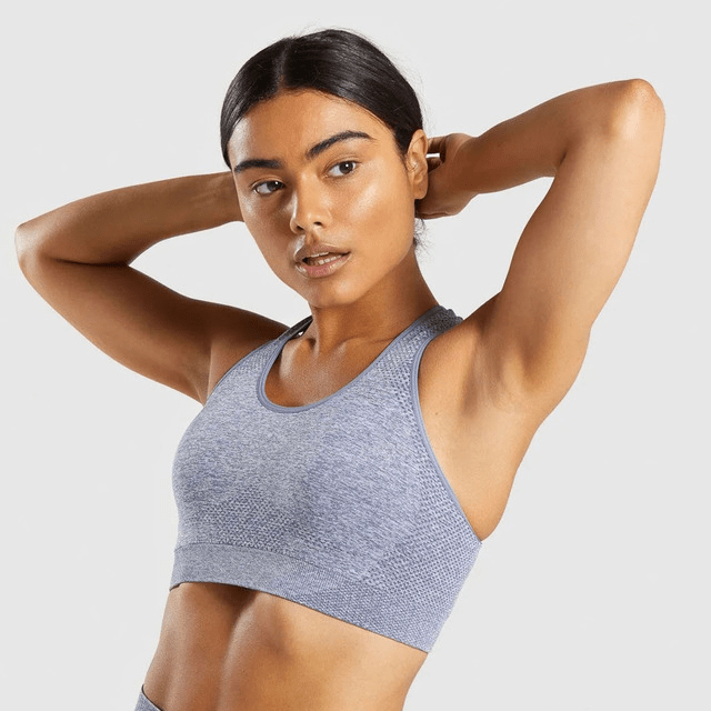 InnateFit FITNESS Grey / M Seamless quick-drying fitness yoga clothes CJNSNYWX00710-Grey-M