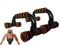 InnateFit FITNESS H I-shaped Push-up Stand Sponge Hand Grip
