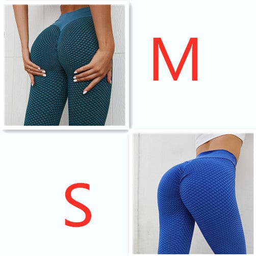 InnateFit FITNESS Mixcolor19 / Set Plaid Leggings Fitness Yoga Pants Women's Seamless CJNSXZDD00486-Mixcolor19-Set