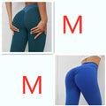 InnateFit FITNESS Mixcolor20 / Set Plaid Leggings Fitness Yoga Pants Women's Seamless CJNSXZDD00486-Mixcolor20-Set