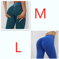 InnateFit FITNESS Mixcolor21 / Set Plaid Leggings Fitness Yoga Pants Women's Seamless CJNSXZDD00486-Mixcolor21-Set