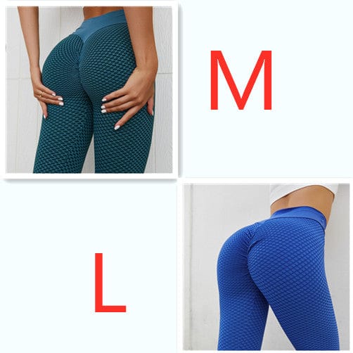InnateFit FITNESS Mixcolor21 / Set Plaid Leggings Fitness Yoga Pants Women's Seamless CJNSXZDD00486-Mixcolor21-Set