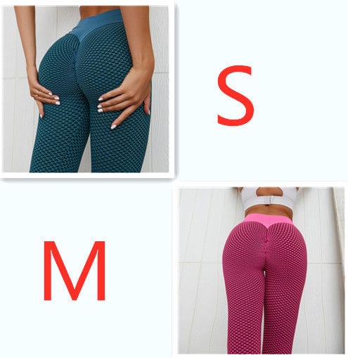 InnateFit FITNESS Mixcolor26 / Set Plaid Leggings Fitness Yoga Pants Women's Seamless CJNSXZDD00486-Mixcolor26-Set
