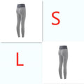 InnateFit FITNESS Mixcolor36 / Set Plaid Leggings Fitness Yoga Pants Women's Seamless CJNSXZDD00486-Mixcolor36-Set