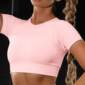 InnateFit FITNESS Pink / A / S Seamless Yoga Sport Set Fitness Women Running CJNS100124755CX