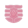 InnateFit FITNESS Pink1 The Ultimate EMS Abs & Muscle Trainer CJYDQTJM00018-Pink1