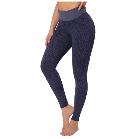 InnateFit FITNESS Purple / S Plaid Leggings Fitness Yoga Pants Women's Seamless CJNSXZDD00486-Purple-S