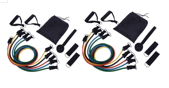 InnateFit FITNESS Q11pcs 2pc Portable Fitness Rally CJYDQTJM00138-Q11pcs 2pc