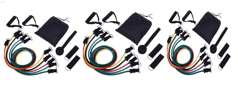 InnateFit FITNESS Q11pcs 3pc Portable Fitness Rally CJYDQTJM00138-Q11pcs 3pc