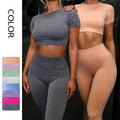 InnateFit FITNESS Seamless Yoga Sport Set Fitness Women Running
