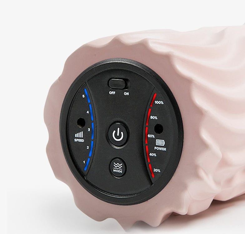InnateFit FITNESS USB Electric Massage Yoga Massager Muscle Soreness Pain Relax Stovepipe Vibration Acupressure Massage Column Foam Roller Block