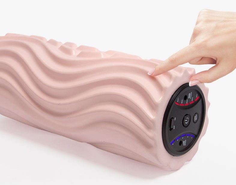InnateFit FITNESS USB Electric Massage Yoga Massager Muscle Soreness Pain Relax Stovepipe Vibration Acupressure Massage Column Foam Roller Block