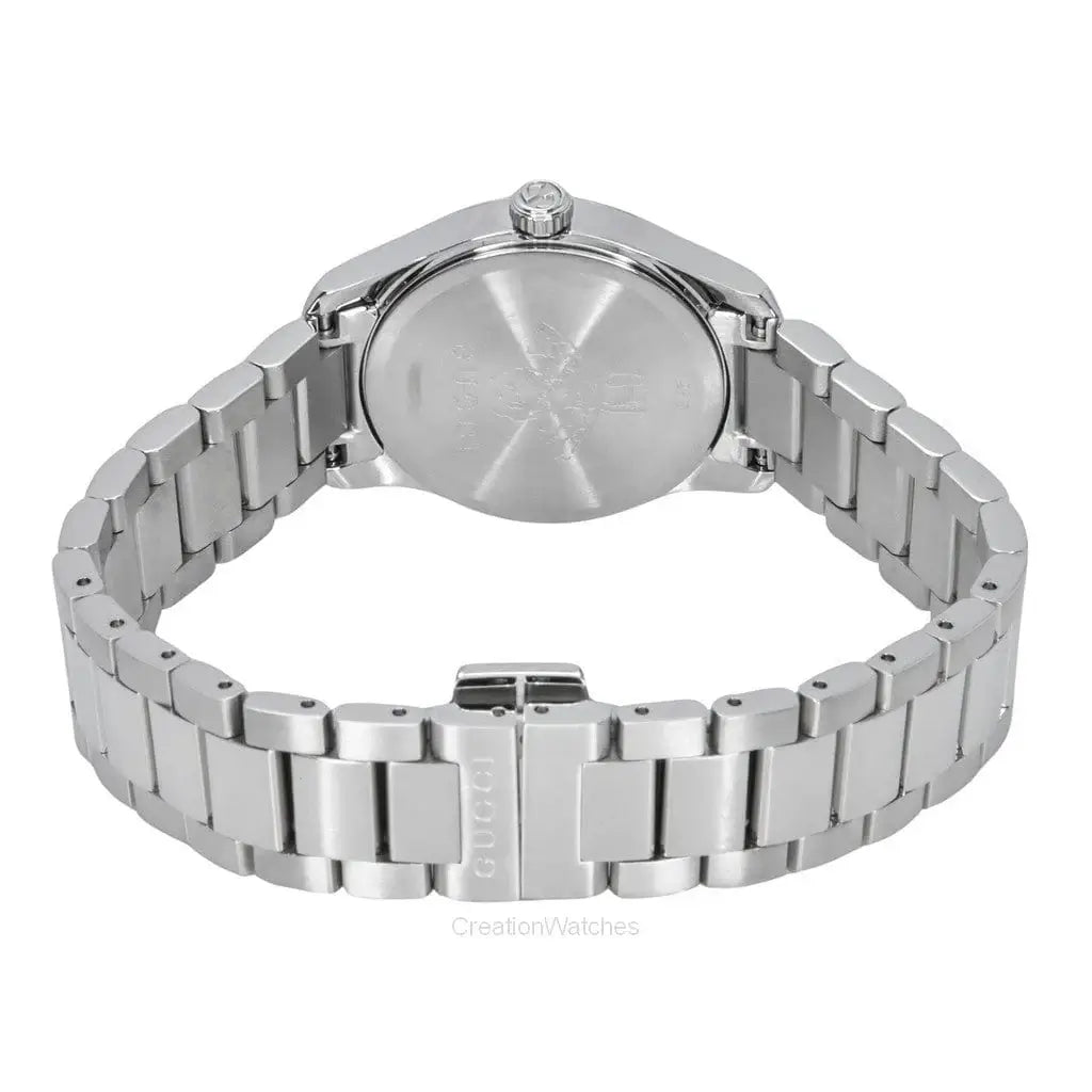 InnateFit Wrist Watch Gucci G-Timeless Stainless Steel Silver Dial Quartz YA126595 Women's Watch 5 South Beechfield Avenue