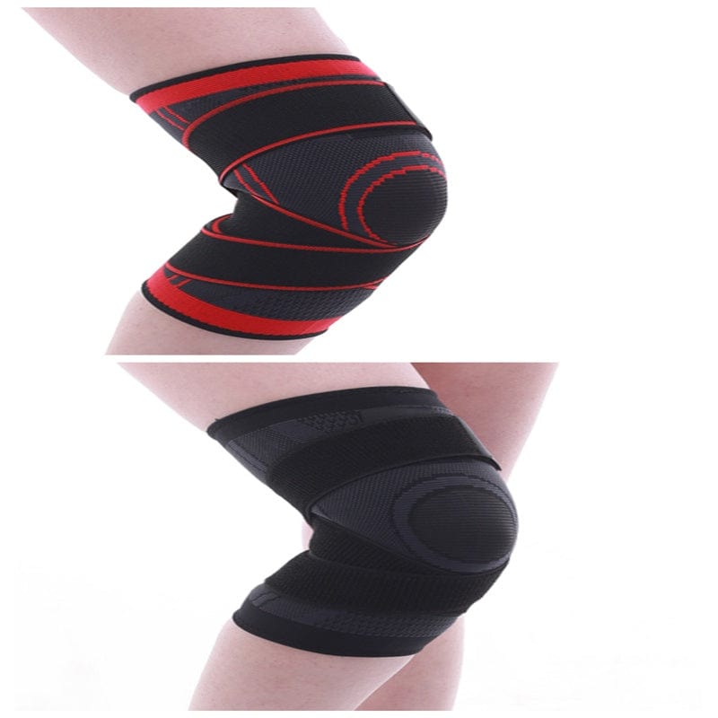 InnateFit 0 Black Red / S / 2PC 3D Sports Knee Pad CJNSFJST00001-Black Red-S-2PC