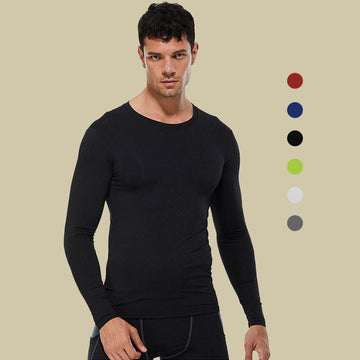 InnateFit 0 Men's Blank Long Sleeve Compression Top