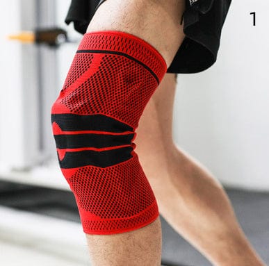 InnateFit 0 Red 1 pcs / S Sports Running Fitness Protection Knee Pads Brace Strap CJNSFJST00018-Red 1 pcs-S