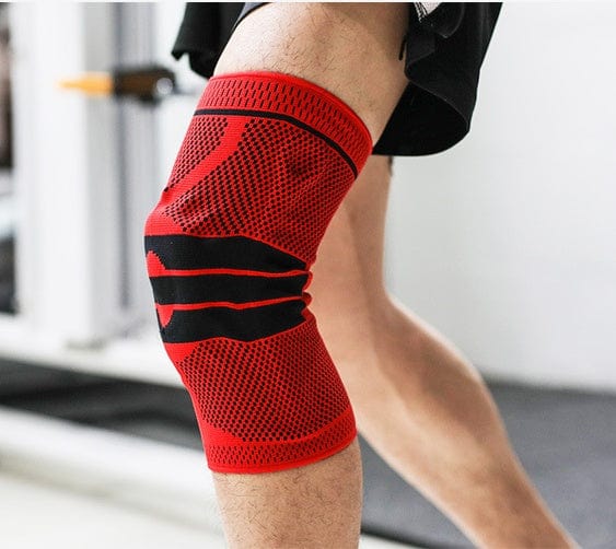 InnateFit 0 Red apair / S Sports Running Fitness Protection Knee Pads Brace Strap CJNSFJST00018-Red apair-S