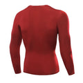 InnateFit 0 Red / L Men's Blank Long Sleeve Compression Top CJNSTXDS00194-Red-L