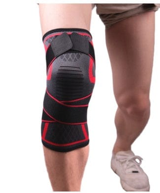 InnateFit 0 Red2 / XL / 1PC 3D Sports Knee Pad CJNSFJST00001-Red2-XL-1PC