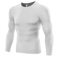 InnateFit 0 White / M Men's Blank Long Sleeve Compression Top CJNSTXDS00194-White-M