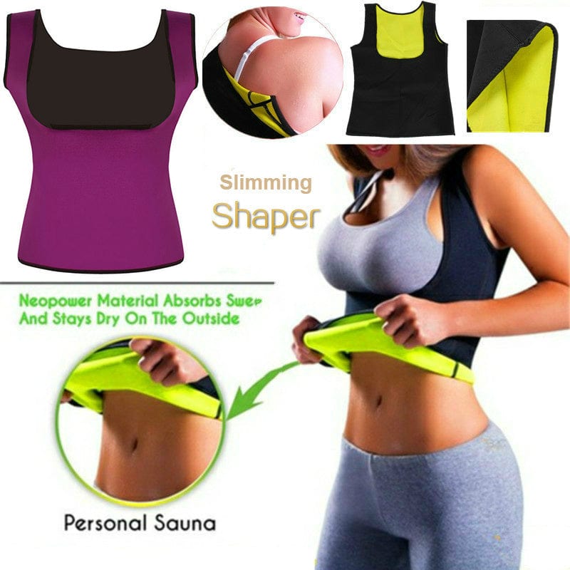 InnateFit 0 Women Neoprene Shaperwear Waist Traine Push Up Vest Tummy Belly Girdle Body Shaper Waist Cincher Corset