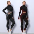 InnateFit 4 3PCS Yoga Set Seamless Sport Set Women Gym Clothing Leggings Women Crop Top Sports Bra Women Fitness Gym Set Womens Outfits Tracksuit