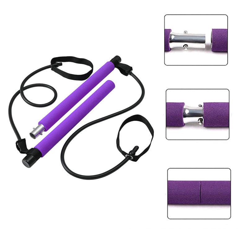 InnateFit FITNESS Fitness Yoga Pilates Bar Portable Gym Accessories