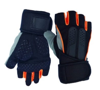 InnateFit FITNESS Orange / L Unisex Tactical Weight Lifting Gym Gloves CJNSFJST00012-Orange-L