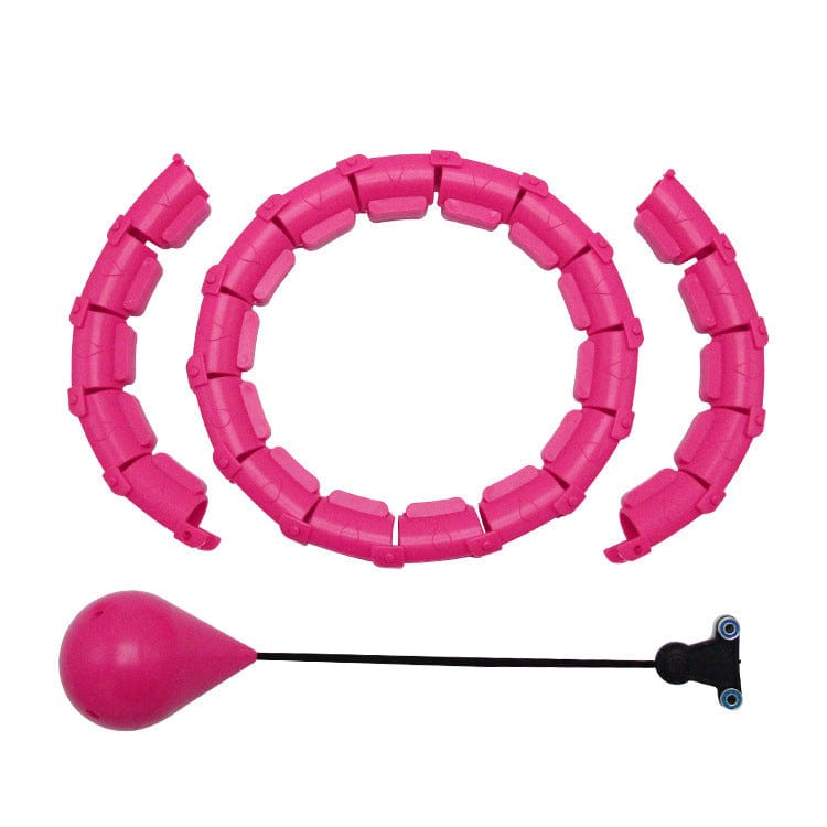 InnateFit FITNESS Pink / 24 knots Fitness Ring Adjustable Sport Hoops Abdominal Thin Waist Exercise CJJJJTJT52884-Pink-24 knots