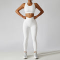InnateFit FITNESS Swan white / Vest trousers / S Women's Running Fitness Suit Yoga Clothes CJTZ156149345SH