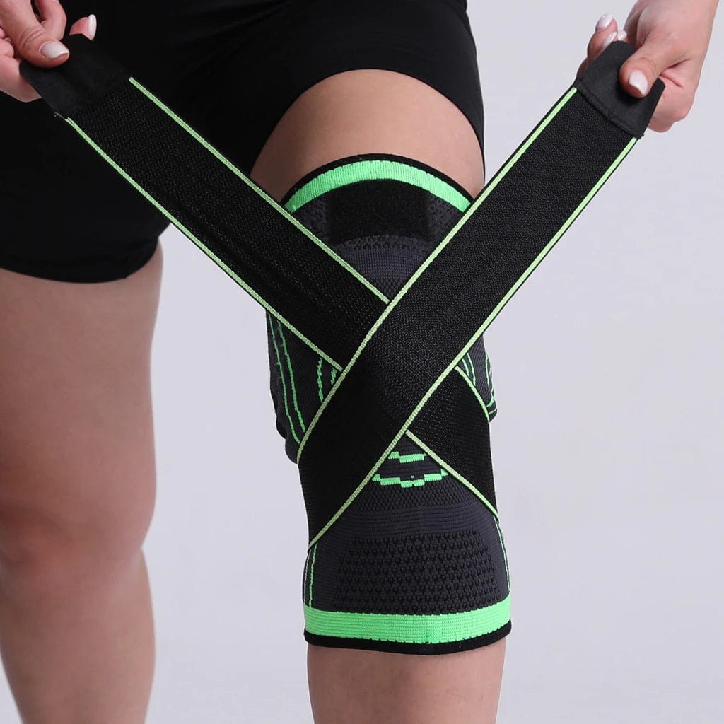 InnateFit WorthWhile 1PC Sports Kneepad Men Pressurized Elastic Knee Pads Support Fitness Gear Basketball Volleyball Brace Protector